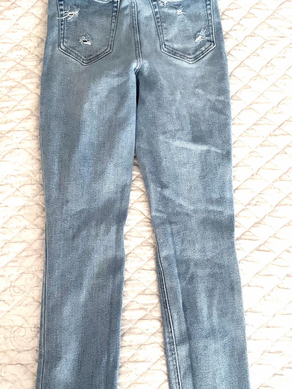 Women's Light Wash Skinny Jeans - High Stretch